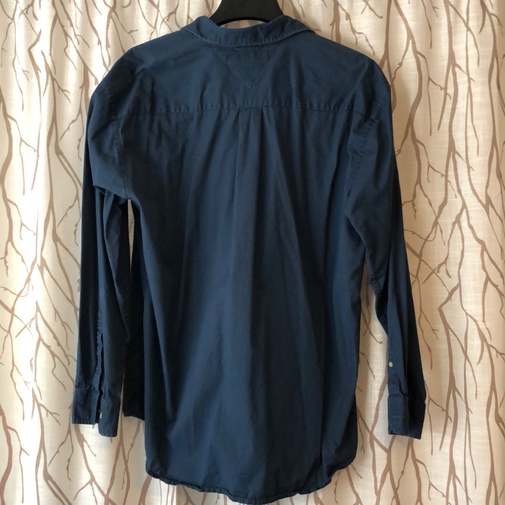 Blue button up - Picture 4 of 4